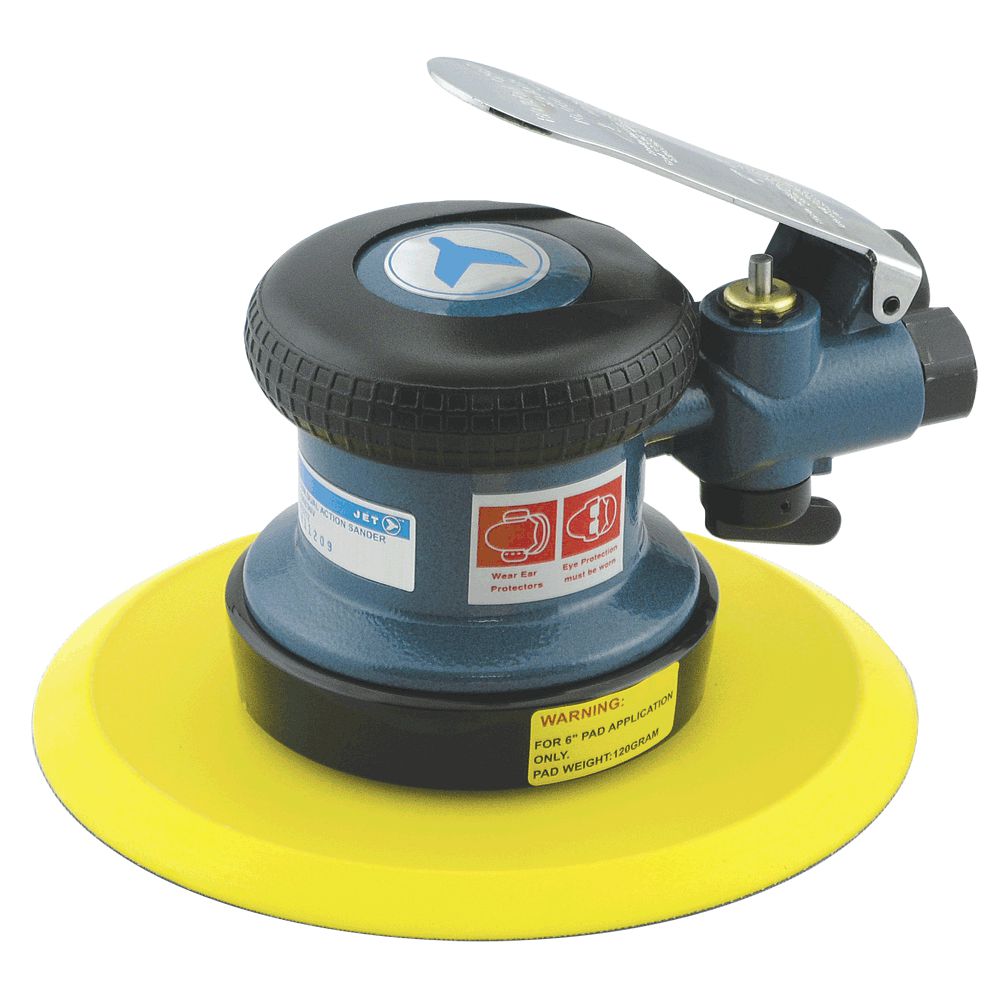 Jet 6" Air Random Orbital Sander Stick On (PSA) Pad